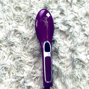 FemJolie Beauty Care Hot Brush Hair Straightener Tool